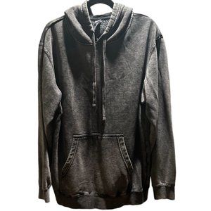 Independent Men's hooded pullover. Size Lg  dark gray   950